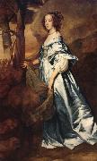 Anthony Van Dyck The Countess of clanbrassil oil on canvas